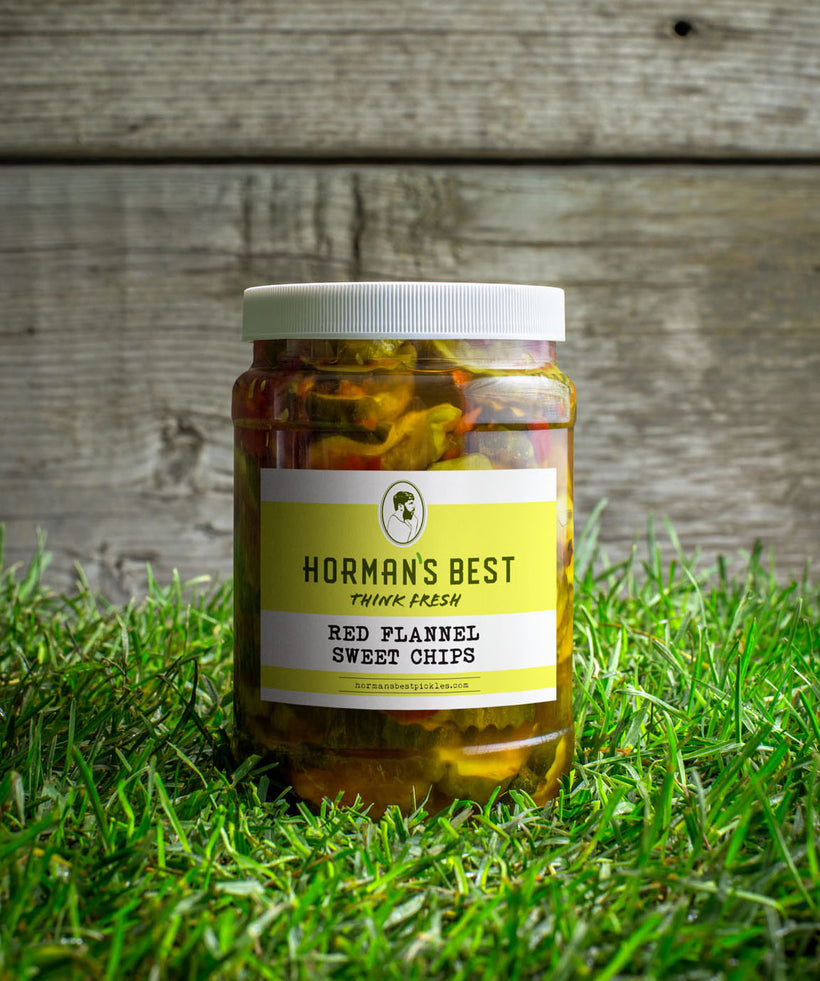 The Taste Of A Man 32cm×41cm Red Flannel – Horman's Best Pickles